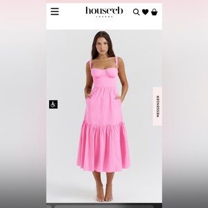 House of CB pink dress